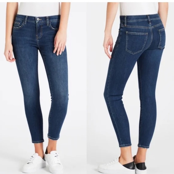 NWOT CURRENT/ELLIOTT The Stiletto Ankle Skinny Jeans in“1 Year Worn” Wash, Sz 27 - Picture 1 of 12